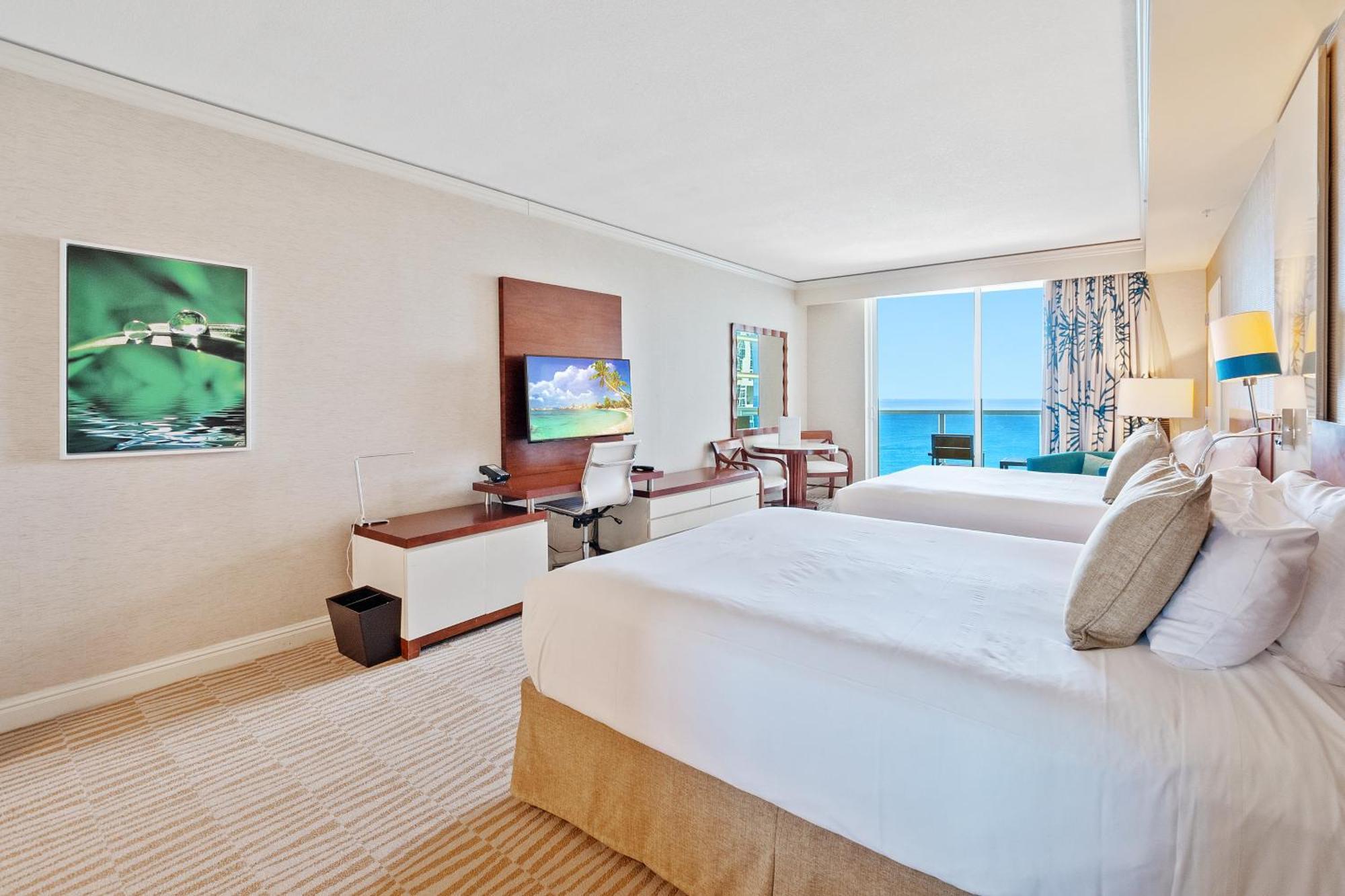 Trump International Deluxe 2 Queen Bed Ocean Front Sunny Isles Beach Exterior foto