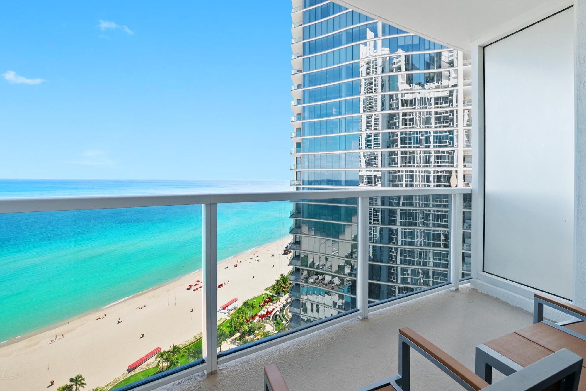 Trump International Deluxe 2 Queen Bed Ocean Front Sunny Isles Beach Exterior foto